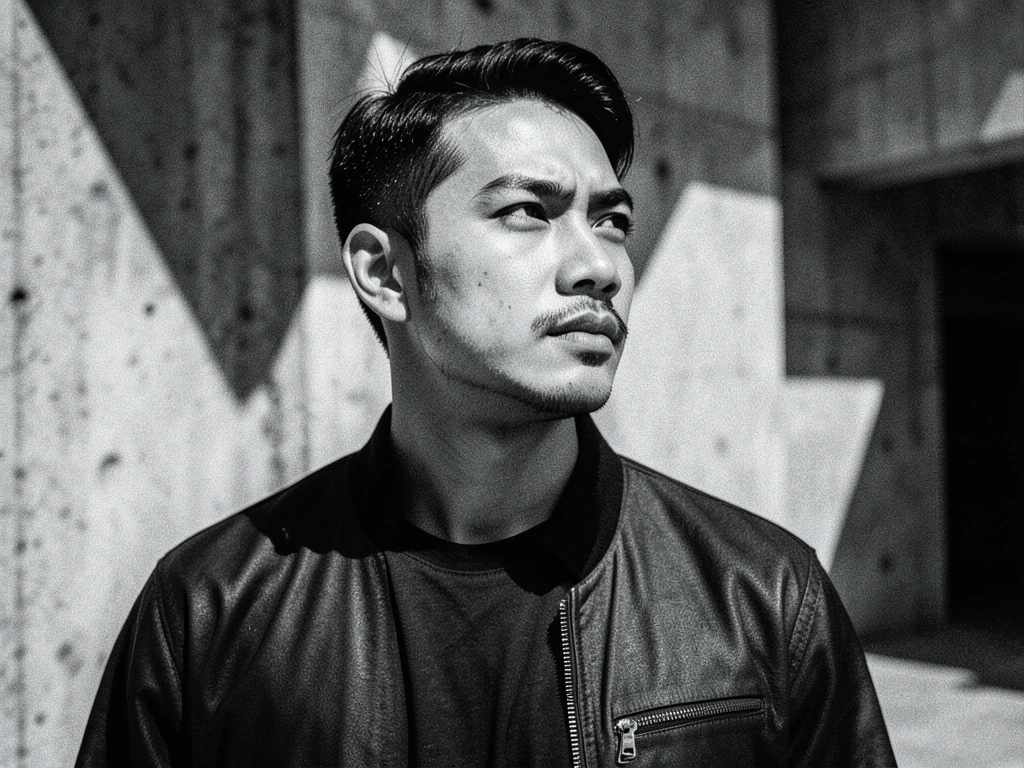 Editorial portrait representing Pria Gagah professional presence