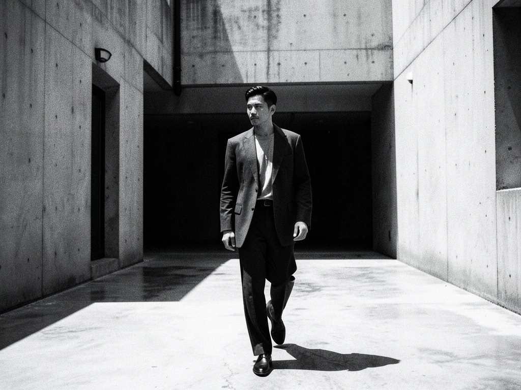 Roomy tailoring silhouette